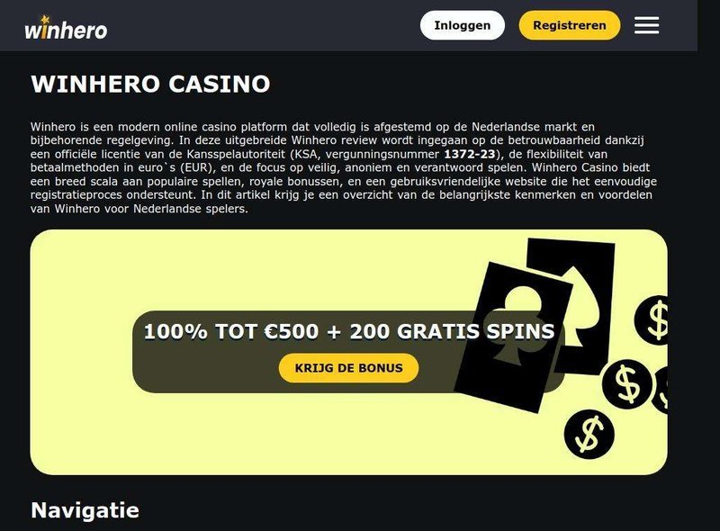 Learn about winhero Auszahlung